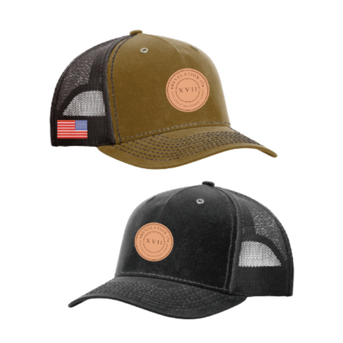 Circle Patch Trucker Hat